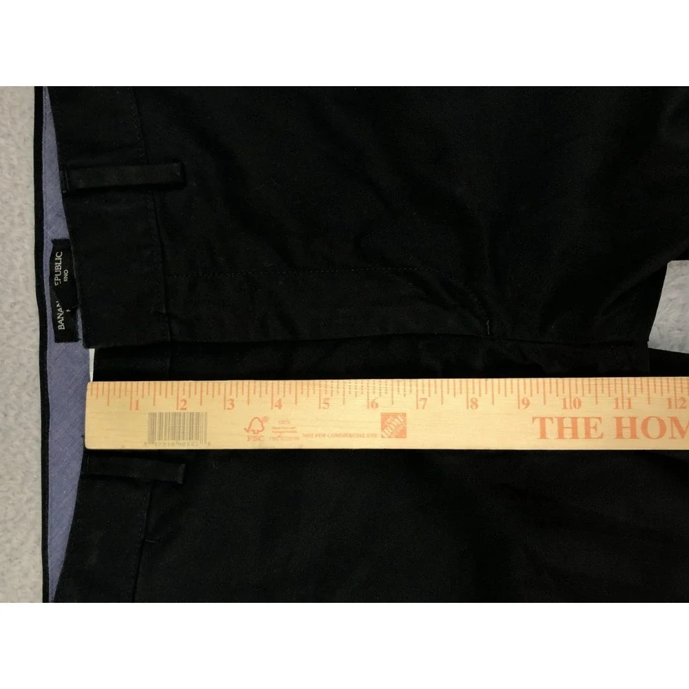 Banana Republic Pants Men's 36x30 (Tag 34x30) Fulton Chino Black
